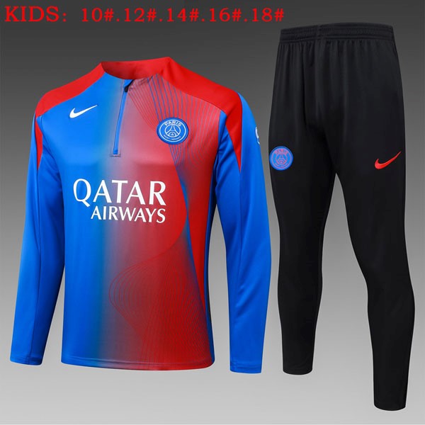 Ninos Sudadera De Training PSG 2026/27 Rojo Azul